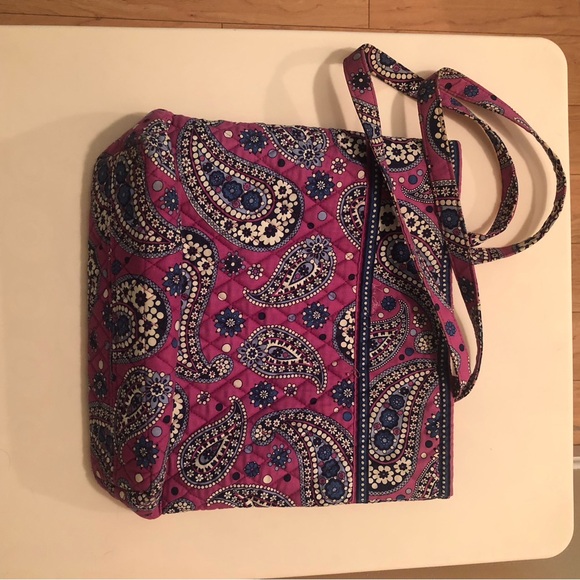 Vera Bradley Tote in Boysenberry - Picture 3 of 8